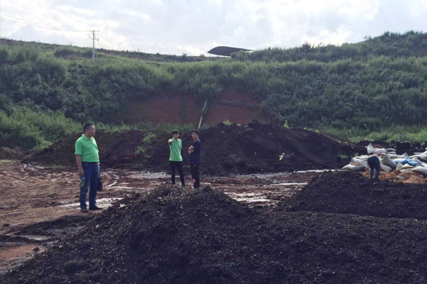 豬糞發酵有機肥的過程與方法